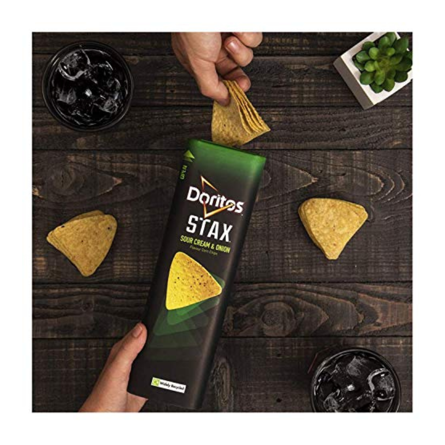 Buy Doritos STAX Sour Cream & Onion Chips online at best price